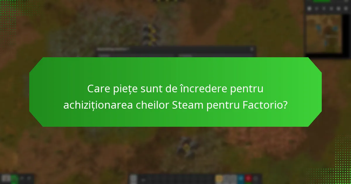 Care sunt considerațiile etice ale revânzării cheilor Steam pentru Factorio?