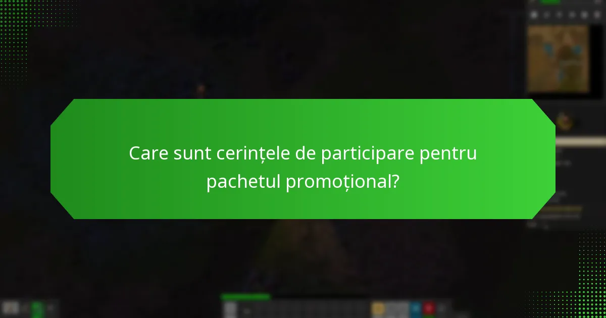Ce evenimente comunitare sunt incluse în pachetul promoțional?