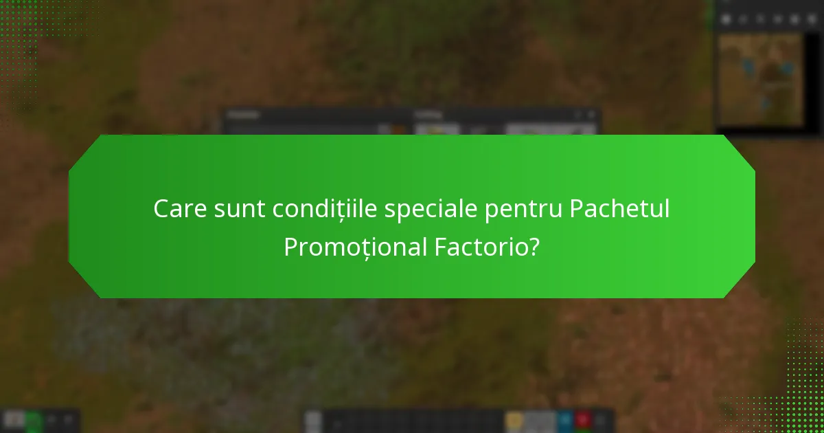 Unde este disponibil Pachetul Promoțional Factorio?