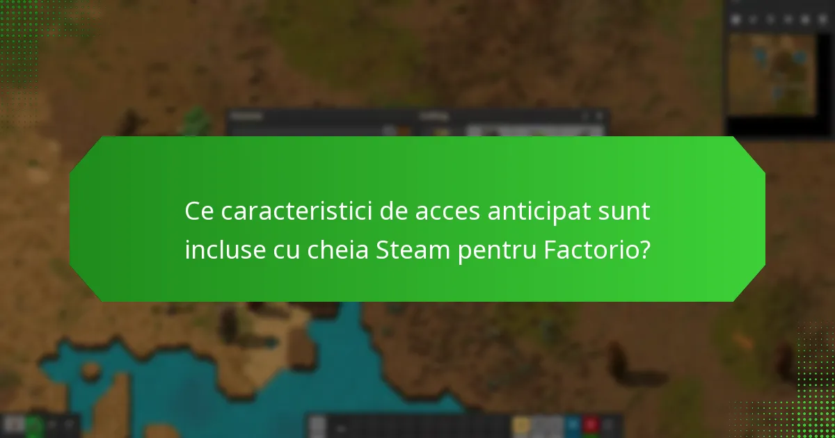 Ce conținut exclusiv este disponibil pentru cheia Steam Factorio?