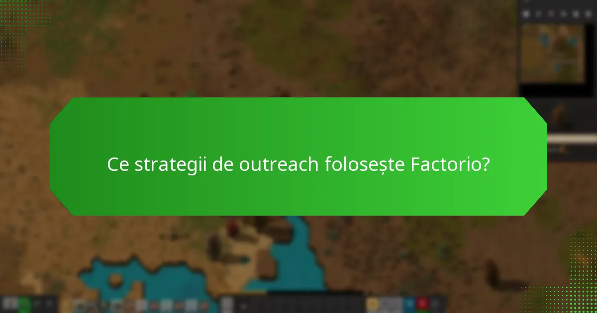 Cum funcționează campaniile promoționale pentru Factorio?